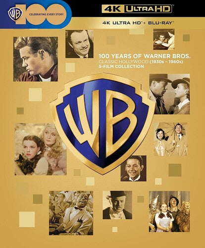 100 Years of Warner Bros.: Classic Hollywood (1930s-1950s): 5-Film Collection (4K Ultra HD)