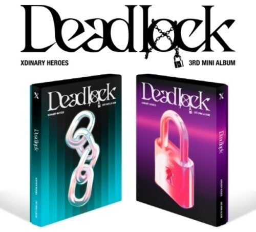 Xdinary Heroes - Deadlock - Random Cover - incl. 88pg Photobook, Folded Photocard, 2 Photocards, Mini-Lyric Poster + Door Hanger (CD)