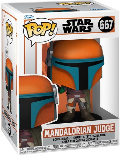 FUNKO POP! VINYL: Star Wars: The Mandalorian - Judge Macaroon