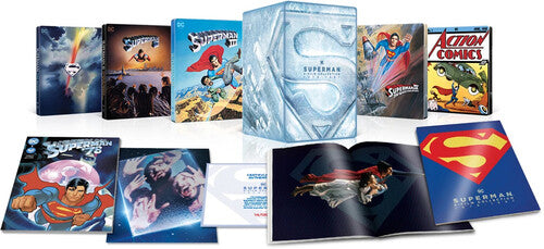 Superman I-IV (Limited Edition Steelbook) (4K Ultra HD)