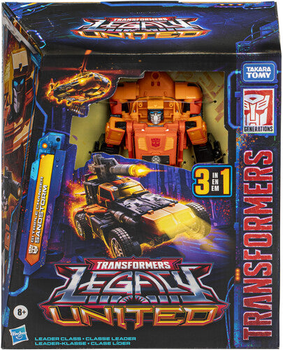 Hasbro Collectibles - Transformers Legacy United - Leader Class G1 Triple Changer Sandstorm