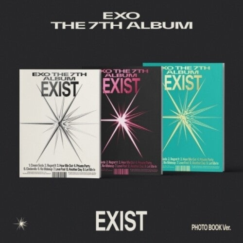 EXO - Exist - Photobook Version - Random Cover - incl. 112pg Photobook + more items (CD)