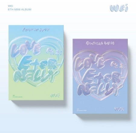 Wei - Love Pt.3 : Eternally 'Faith In Love' - Random Cover - incl. 84pg Photobook, Holder, Lyric Book, Film Photo, 2 Photocards, Poster Photocard + Poster (CD)