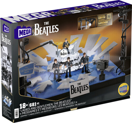 MEGA Brands - The Beatles Building Toy Kit with Lights (681 Pieces)