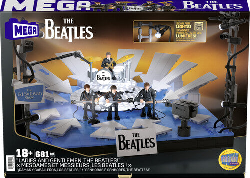 MEGA Brands - The Beatles Building Toy Kit with Lights (681 Pieces)