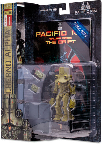 McFarlane - Pacific Rim - 4" Cherno Alpha (Jaeger) Figure Playset & Comic