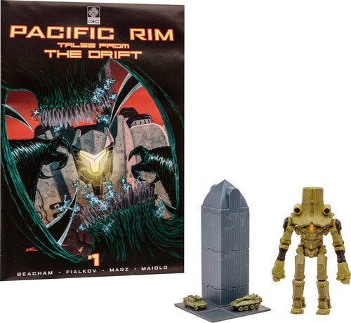 McFarlane - Pacific Rim - 4" Cherno Alpha (Jaeger) Figure Playset & Comic