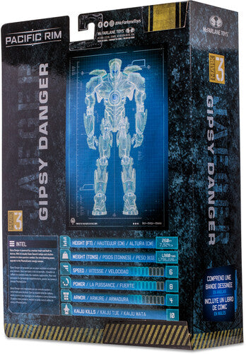 McFarlane - Pacific Rim - 4" Gipsy Danger (Jaeger) Figure Playset & Comic