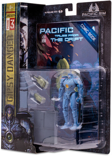 McFarlane - Pacific Rim - 4" Gipsy Danger (Jaeger) Figure Playset & Comic