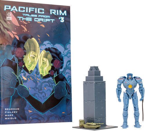 McFarlane - Pacific Rim - 4" Gipsy Danger (Jaeger) Figure Playset & Comic