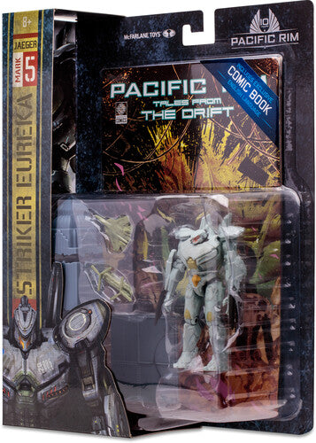 McFarlane - Pacific Rim - 4" Striker Eureka (Jaeger) Figure Playset & Comic