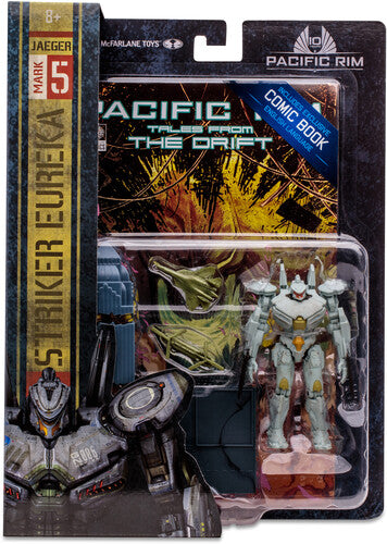 McFarlane - Pacific Rim - 4" Striker Eureka (Jaeger) Figure Playset & Comic