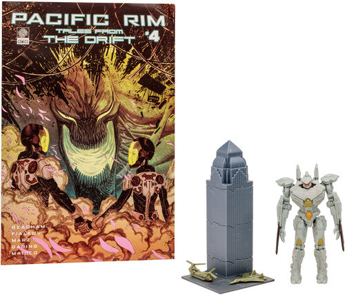 McFarlane - Pacific Rim - 4" Striker Eureka (Jaeger) Figure Playset & Comic