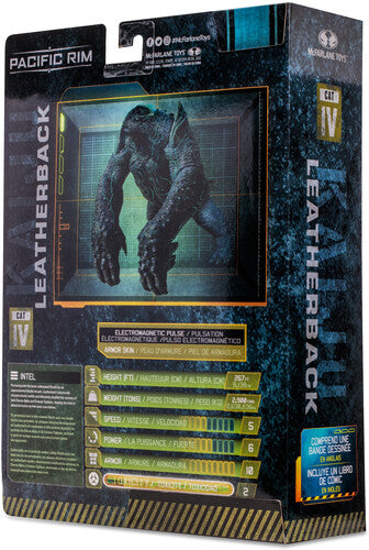 McFarlane - Pacific Rim - 4" Leatherback (Kaiju) Figure Playset & Comic