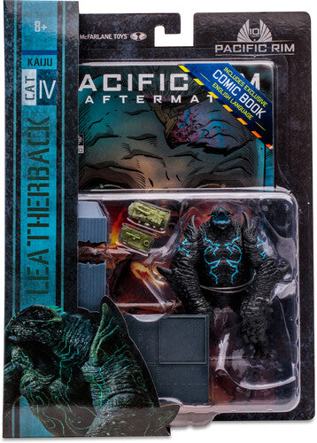 McFarlane - Pacific Rim - 4" Leatherback (Kaiju) Figure Playset & Comic