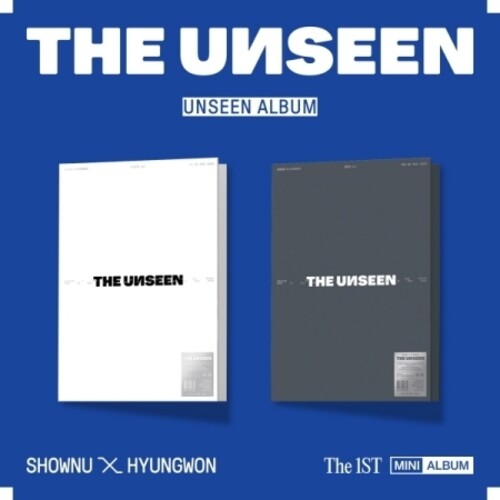 Shownu X Hyungwon - The Unseen - Random Cover - Unseen Album - incl. 92pg Photobook, Photocard, Folded Poster + Lenticular Bookmark (CD)