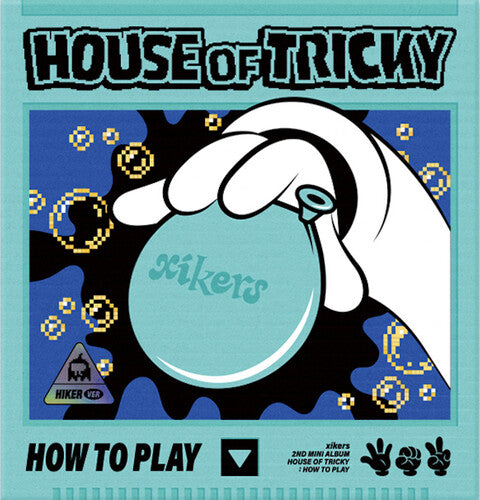 xikers - HOUSE OF TRICKY : HOW TO PLAY (HIKER ver) (CD)