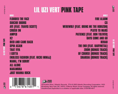 Lil Uzi Vert - Pink Tape (CD)