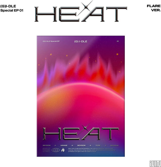 (G)I-Dle - Heat (Flare Ver.) (CD)