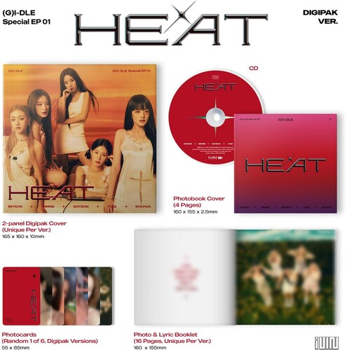 (G)I-Dle - Heat (Digipak Ver.) (CD)