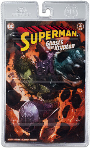 DC Direct - Superman: Ghosts of Krypton - Page Punchers - 7" Ghost Of Zod Figure with Comic