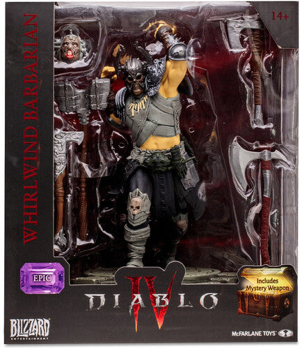 McFarlane - Diablo IV - 1:12 Posed Figure - Whirlwind Barbarian (Epic)