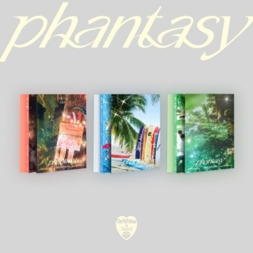 The Boyz - Phantasy - Part.1 Christmas In August (Random Cover) - incl. 64pg Photobook, 2 Postcards, 2 Photocards, Track Sticker, Ticket, Mini-Card Pamphlet, 2 Still Photos, Bookmark + Metal Clip (CD)