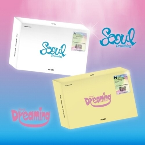 H1-Key - Seoul Dreaming - Random Cover - incl. 60pg Photobook, Folded Poster, Envelope, 2 Photocards, Lyrics Paper, Postcard, Stickers + Ticket (CD)