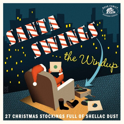 Various Artists - Santa Swings...The Windup: 28 Christmas Stockings Full Of Shellac Dust (Various Artists) (CD)