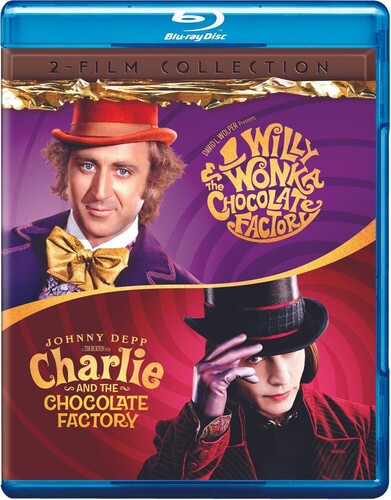 Willy Wonka & the Chocolate Factory / Charlie and the Chocolate Factory 2-Film Collection (Blu-ray)