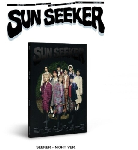 Cravity - [Sun Seeker] (6th Mini Album) Seeker - Night Ver. - Incl. Photobook, Photocard, Random Bookmark, Random Postcard & Folded Poster (CD)