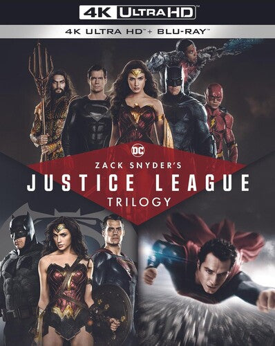 Zack Snyder's Justice League Trilogy (4K Ultra HD)