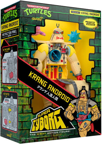 Super7 - Teenage Mutant Ninja Turtles - Super Cyborg - Krang Android (Full Color)