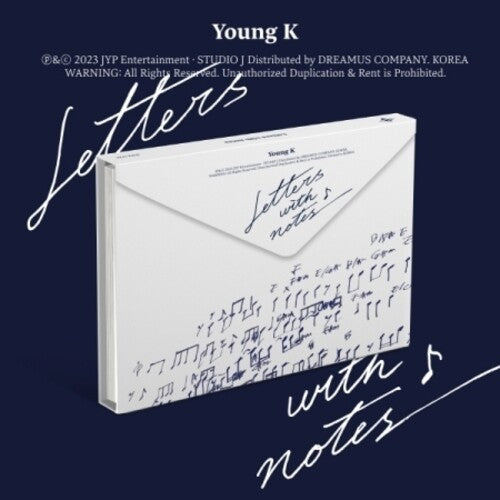 Young K ( Day 6 ) - Letters With Notes - Photobook, Photocard, Four Cut Puzzle, Photo Sticker, Mini Poster & Custom Paper Frame (CD)