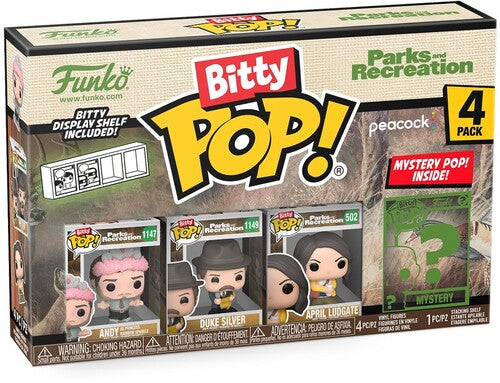 FUNKO BITTY POP!: TELEVISION: Parks & Recreation - Andy 4PK