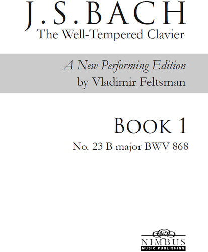 Book 1 - No. 23 B Major