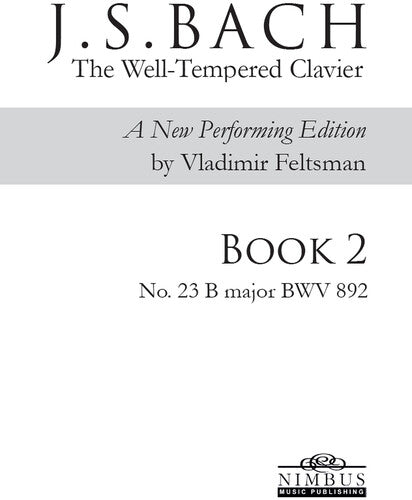 Book 2 - No. 23 B Major