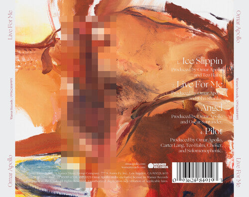 Omar Apollo - Live For Me (CD)