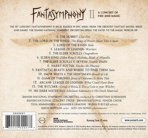 Danish National Symphony Orchestra - Fantasymphony II - a Concert of Fire & Magic (CD)