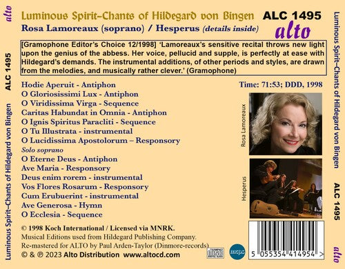 Hesperus - Luminous Spirit - Chants of Hildegard Von Bingen (CD)