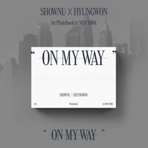 Shownu X Hyungwon - Photo Exhibition - On My Way - Photobook - incl. Making of DVD, Sticker Set, Folded Poster Set + 4pc Photocard Set