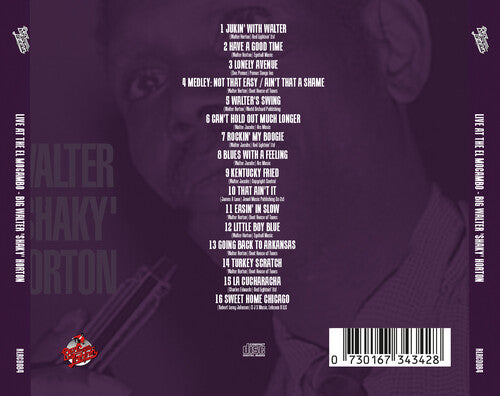 Big Walter Horton - Live at the El Mocambo (CD)