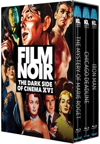 Film Noir: The Dark Side Of Cinema XVI [Mystery Of Marie Roget/Chicago Deadline/Iron Man] (Blu-ray)