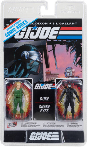 G.I. Joe - Page Punchers - 3" Duke and Snake Eyes Figures with Comics 2-Pack