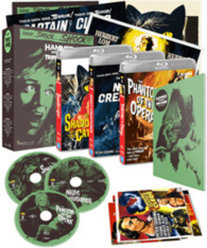 Hammer Triple Shock Collection, Volume Two: Shadow of the Cat / Night Creatures / Phantom of the Opera (Blu-ray)