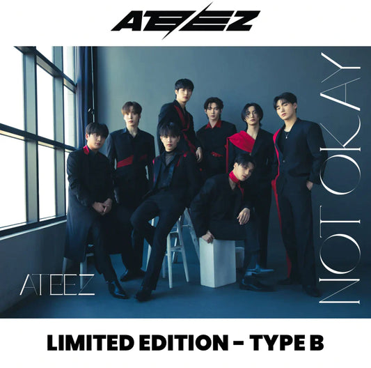 ATEEZ - Not Okay - Version B - incl. 36pg Photobook + Selfie Trading Card (CD)