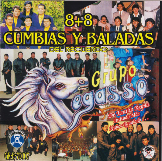 Pegasso De Emilio Reyna - 8 + 8 Cumbias y Baladas (CD)