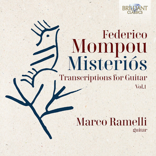 Marco Ramelli - Mompou: Misterios - Transcriptions for Guitar, Vol.1 (CD)