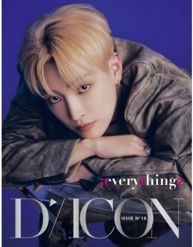 Dicon Issue N18 : Ateez :AEverythingz (Hongjoong) - 200pg Book, Rolling Paper, Friendship Test Book, 4pc Photocard Set, ID Photocard + Frame Set & Special Photocard + Postcard