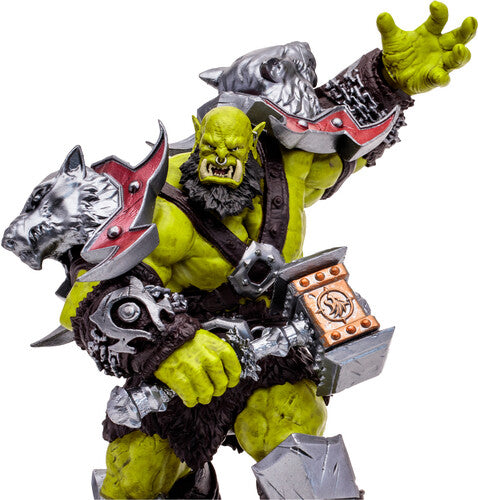 McFarlane - World Of Warcraft - 1:12 Posed Figure - Orc: Shaman / Warrior (Rare)